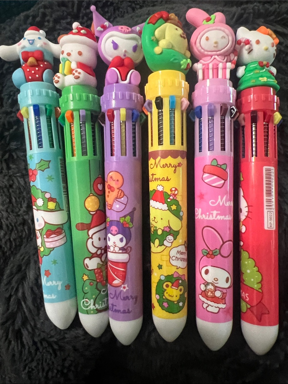 Pick one-Sanrio 10 color  Multi-Ink Pens - Christmas in July! - pick one!